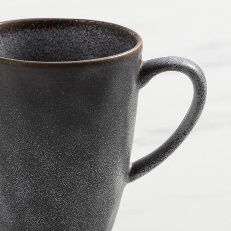 Salisbury & Co Siena Mug 400ml Charcoal - Image 02