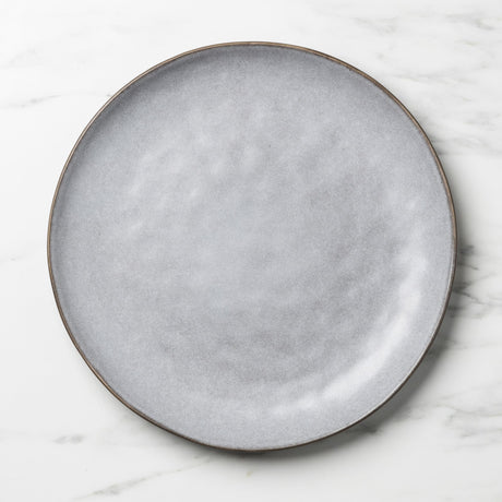 Salisbury & Co Siena Round Platter 33cm Light Grey - Image 01