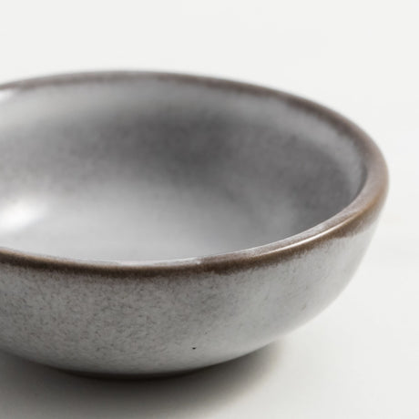 Salisbury & Co Siena Sauce Dish 7cm Light Grey - Image 02