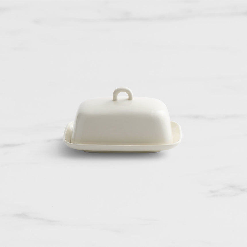 Salisbury & Co Signature Butter Dish White - Image 01