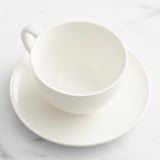 Salisbury & Co Signature Cup and Saucer 300mL White - Image 04