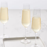 Salisbury & Co Sublime Champagne Flute Glass 200ml Set of 6 - Image 03