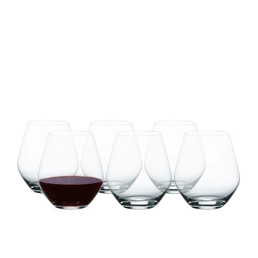 Salisbury & Co Sublime Stemless Wine Glass 500ml Set of 6 - Image 01