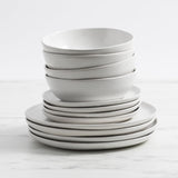 Salisbury & Co Tierra Dinner 12 Piece Set in White - Image 01