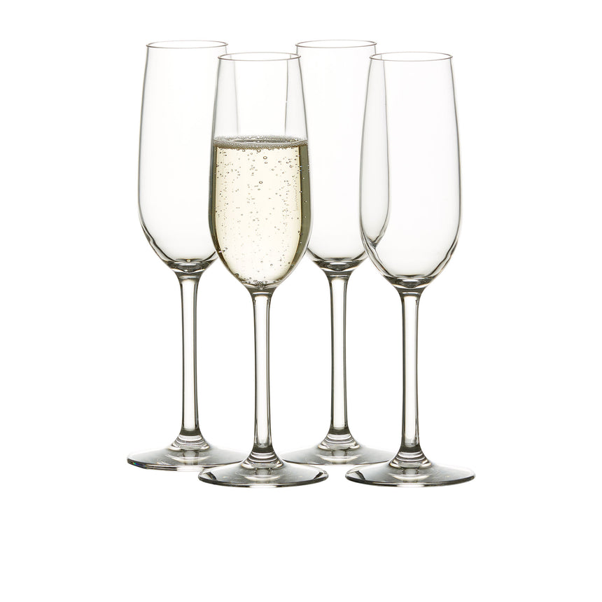 Salisbury & Co Unbreakable Champagne Flute 200ml Set of 4 - Image 01