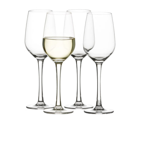 Salisbury & Co Unbreakable White Wine Glass 384ml Set of 4 - Image 01