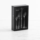 Salisbury & Co Virtuo 16 Piece Cutlery Set in Black - Image 02