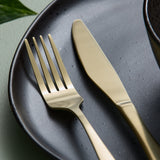 Salisbury & Co Virtuo 16 Piece Cutlery Set Gold - Image 05