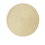 Salisbury & Co Classic Round Placemat 35cm Natural - Image 01