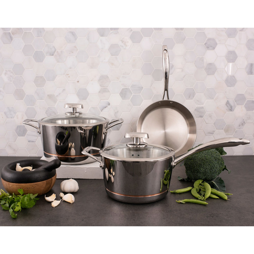 Scanpan Axis Saucepan 20cm/3.5 Litre With Lid - Image 05