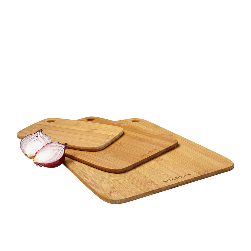 Scanpan Bamboo Cutting Board Set 3pc - Image 01