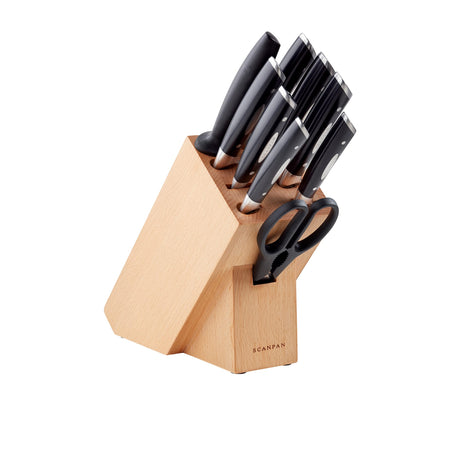 Scanpan Classic Knife Block Set 10 Piece - Image 01