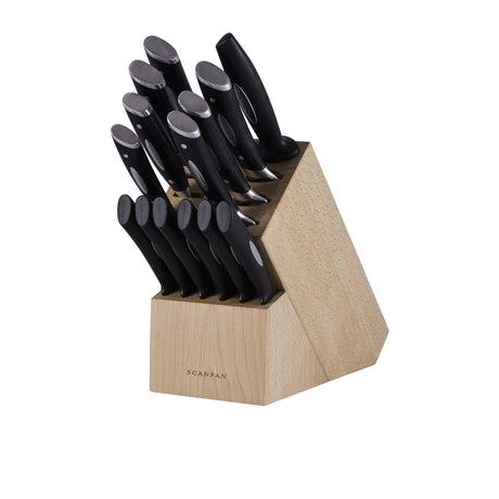 Scanpan Classic Knife Block Set 15 Piece - Image 01