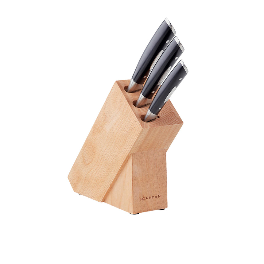 Scanpan Classic Knife Block Set 4 Piece - Image 01