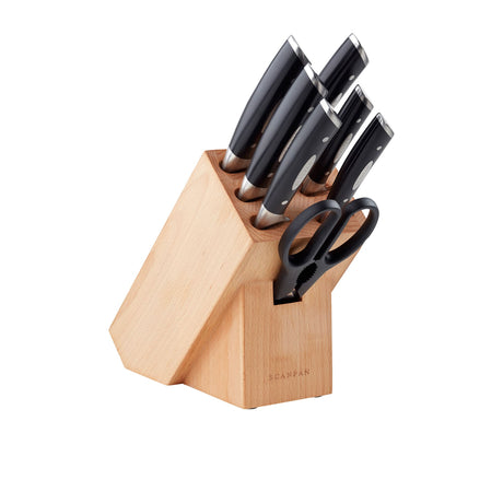 Scanpan Classic Knife Block Set of 8 - Image 01