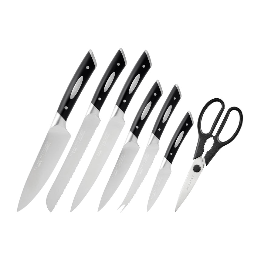 Scanpan Classic Knife Block Set of 8 - Image 02