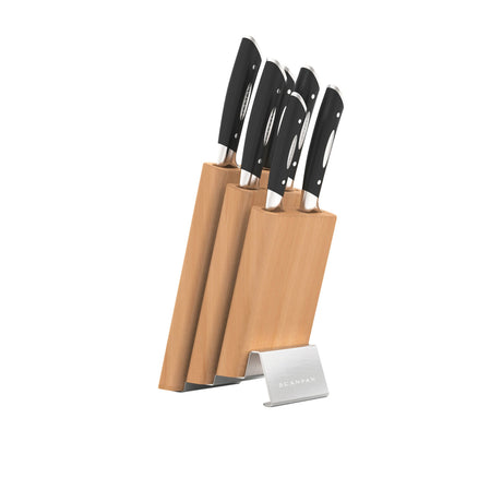 Scanpan Classic Step 7 Piece Knife Block Set - Image 01