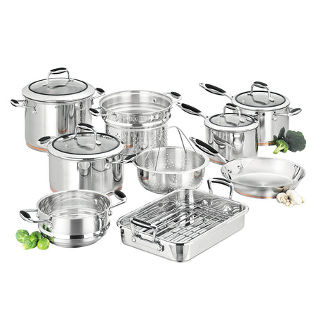 Scanpan Coppernox Cookware 9 Piece Set - Image 02