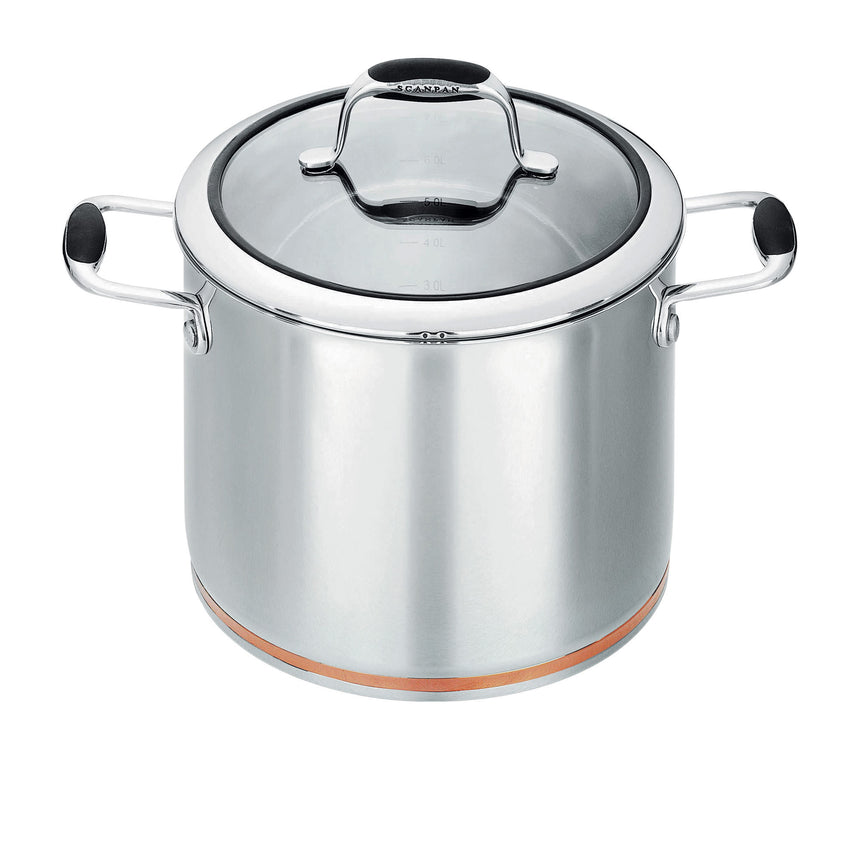 Scanpan Coppernox Covered Stock Pot 24cm - 7.2L - Image 01