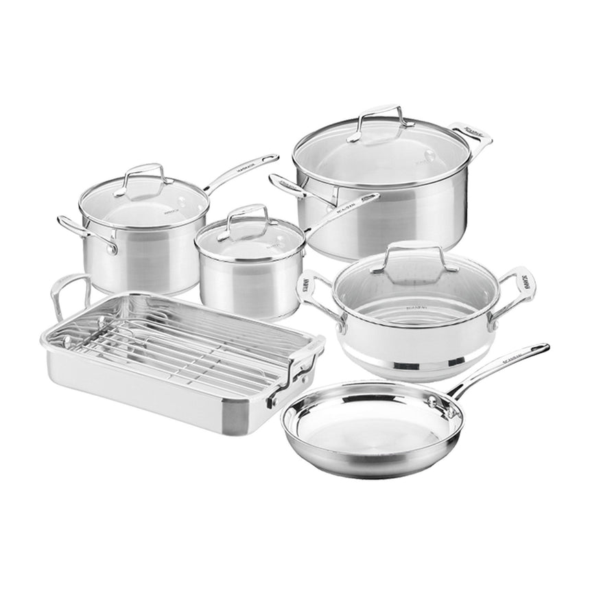 Scanpan Impact Cookware Set 6 Piece with Roaster - Image 01