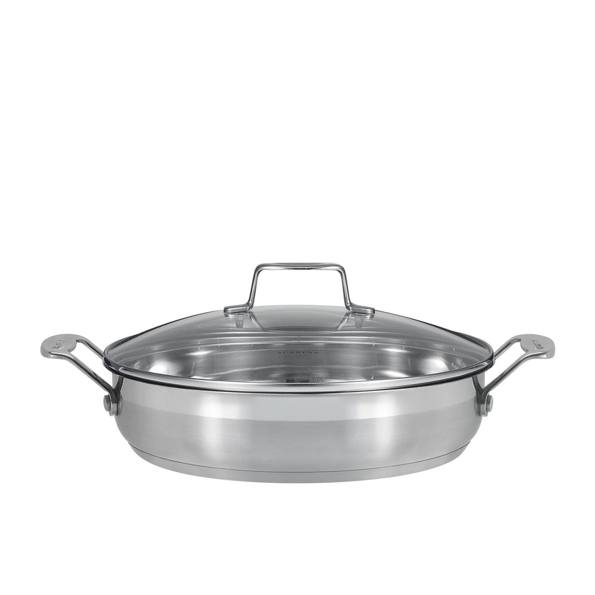 Scanpan Impact Chef's Pan with Lid 28cm - Image 01