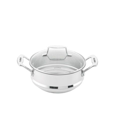 Scanpan Impact Saucepan with Multi Steamer 20cm Set of 2 - Image 02