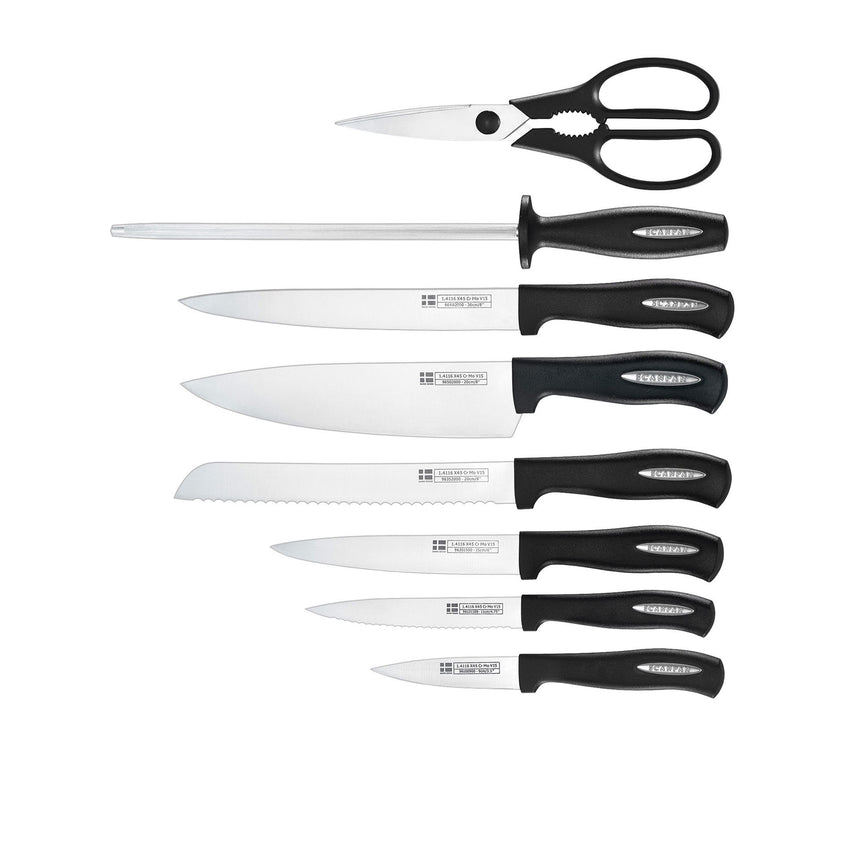 Scanpan Microsharp Knife Block 9 Piece Set - Image 02