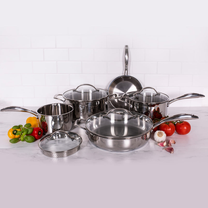 Scanpan STS 3 Piece Saucepan Set - Image 06