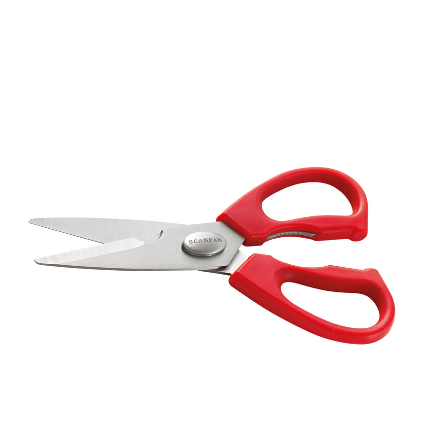 Scanpan Spectrum Soft Touch Kitchen Shears in Red - Image 02