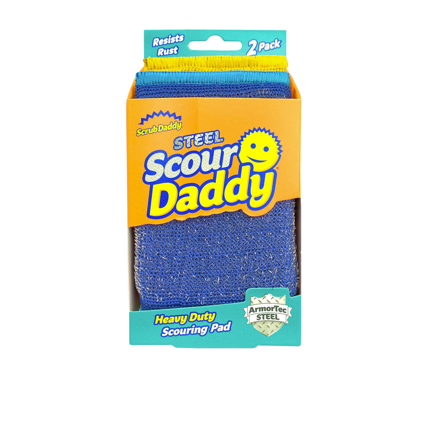 Scrub Daddy - Scour Daddy Steel Scouring Pad 2 Pack - Image 01