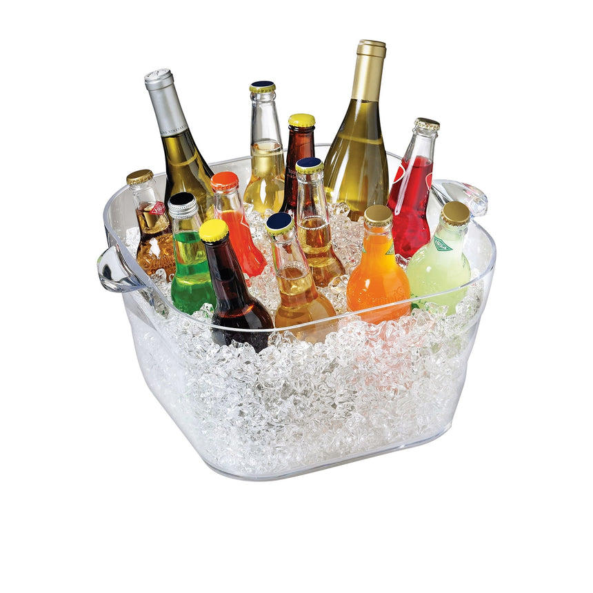 Serroni Unbreakable Square Party Tub 16.6 Litre - Image 01