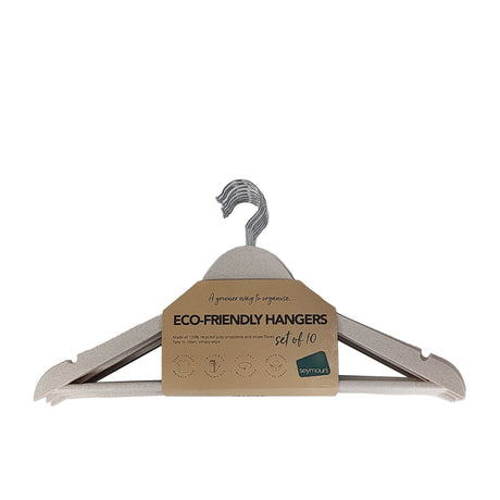 Seymour's Eco Hanger with Hanging Bar 10pc - Image 01