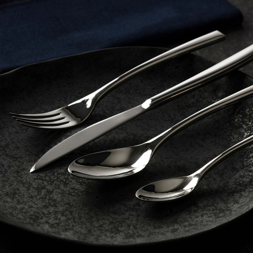 Shervin Verkil Inspired Cutlery Set 24pc Silver - Image 02