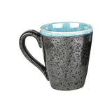 Shervin Verkil Lagoon Mug 355ml Set 4pc Black/Blue - Image 03