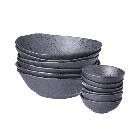 Shervin Verkil Rania Soup and Dipping Bowl Set 12pc - Image 01