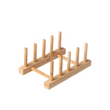 Sherwood Bamboo Standing Plate Rack 2pk - Image 01