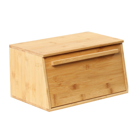 Sherwood Bamboo Bread Box with Lid - Image 01