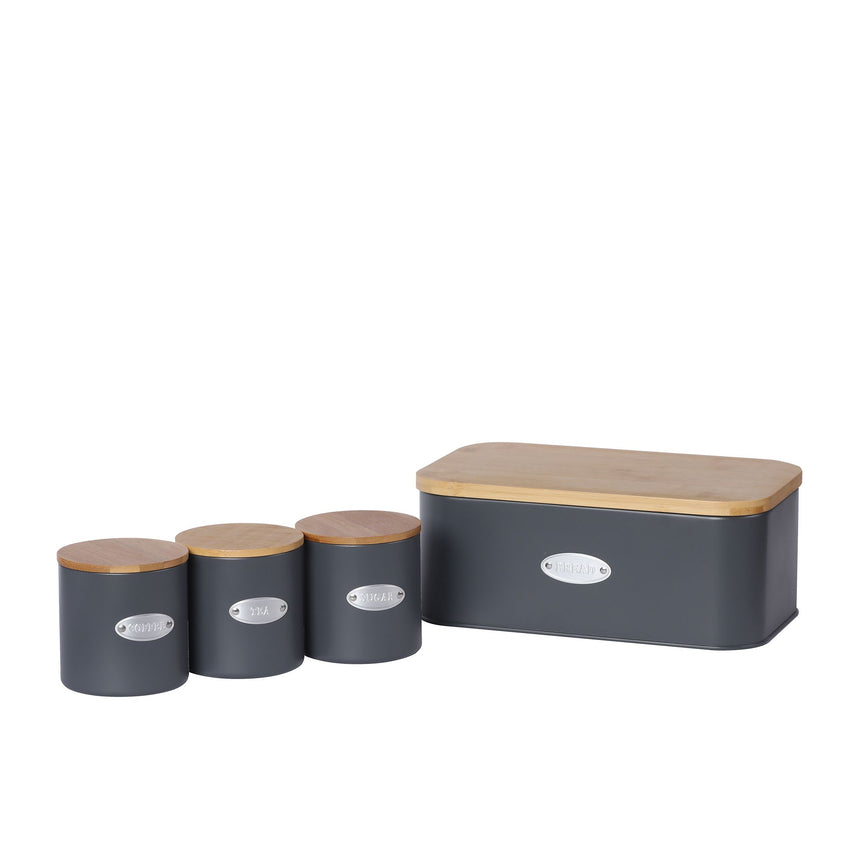 Sherwood Home Bread Box and Canister Set 4pc - Image 05