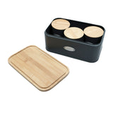 Sherwood Home Bread Box and Canister Set 4pc - Image 06