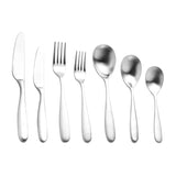 Sherwood Nouveau Cutlery Set 56pc Matte Silver - Image 01