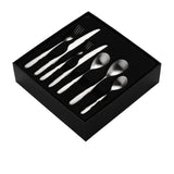 Sherwood Nouveau Cutlery Set 56pc Matte Silver - Image 05