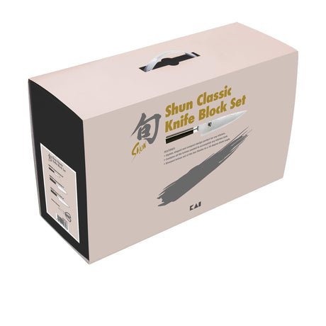 Shun Classic 5 Piece Knife Block Set DMB0101 - Image 02
