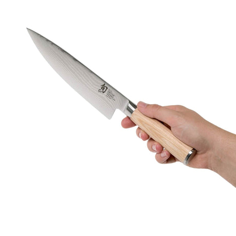 Shun Classic in White Chefs Knife 20cm - Image 02