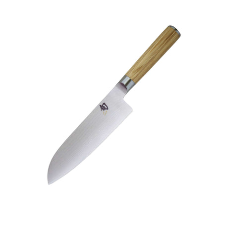 Shun Classic in White Santoku Knife 18cm - Image 01