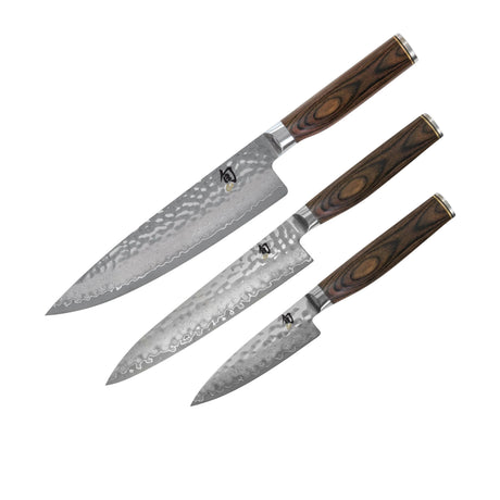 Shun Premier Chef Knife 3 Piece Set - Image 01