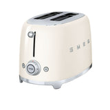 Smeg 50's Retro Style TSF01 2 Slice Toaster Cream - Image 01