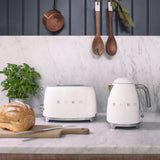 Smeg 50's Retro Style TSF01 2 Slice Toaster in White - Image 03