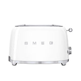 Smeg 50's Retro Style TSF01 2 Slice Toaster in White - Image 04