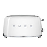 Smeg 50's Retro Style TSF02 4 Slice Toaster in White - Image 03