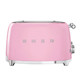 Smeg 50's Retro Style TSF03 4 Slot Toaster in Pink - Image 04